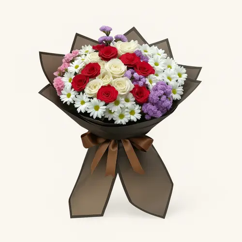 Bucket Bunga Nias Nias